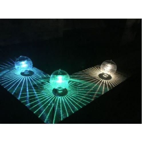 pond floating solar lights