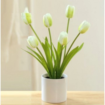 [Type 16] Small Potted Artificial Plant Artificial Flower Home Table Plant Room Decoration