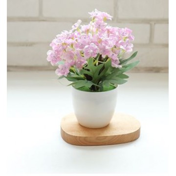 [Type 26 Pink] Small Potted Artificial Plant Artificial Flower Home Table Plant Room Decoration