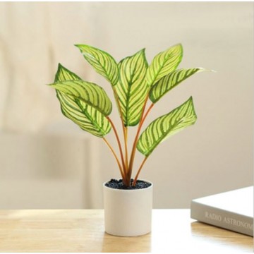 [Type 5] Small Potted Artificial Plant Artificial Flower Home Table Plant Room Decoration