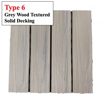 Wooden Decking Tiles (Type 6)