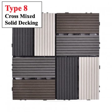 Wooden Decking Tiles (Type 8)