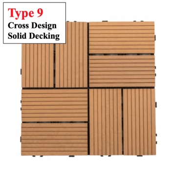 Wooden Decking Tiles (Type 9)