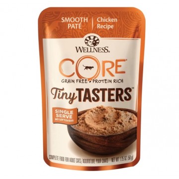 Wellness CORE Tiny Tasters Chicken Grain-Free Pouch Cat Food 50g