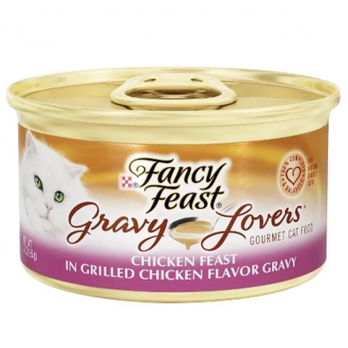 fancy feast gravy lovers chicken feast