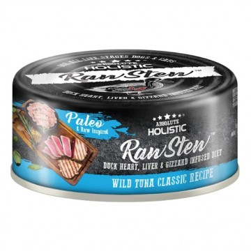 Absolute Holistic Raw Stew Wild Tuna Classic Grain-Free Canned Cat & Dog Food 80g