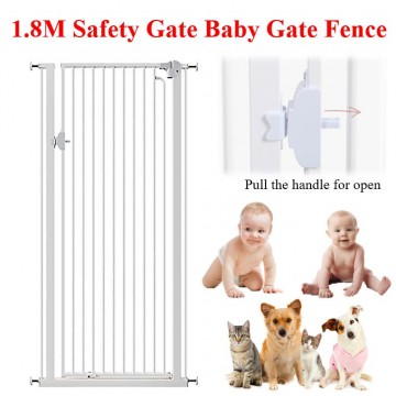1.8m Authentic ChildStar Safety gate Baby Gate Fence Pet Gate Playpen Auto Close Gate Door Gate Multi-Purpose Gate No Drilling