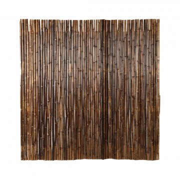 Outdoor Bamboo Fence (Carbonized)