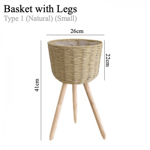 Basket Planter (With stand / No Stand)