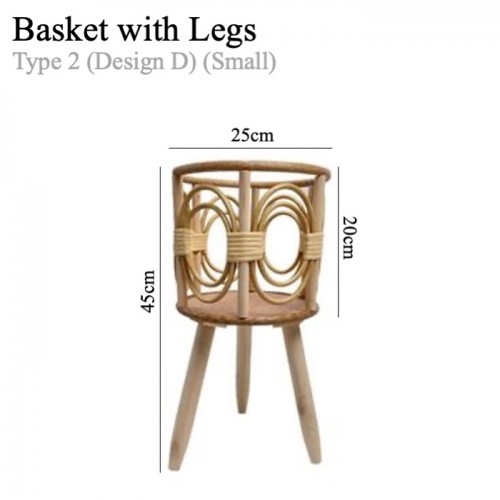 Basket Planter (With stand / No Stand)