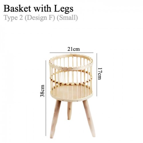 Basket Planter (With stand / No Stand)