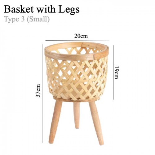 Basket Planter (With stand / No Stand)