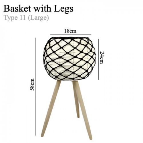 Basket Planter (With stand / No Stand)