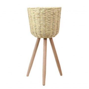 Basket Planter (Basket with Leg Type 1 Natural)