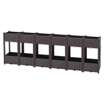 Plastic Planter Box ( 86cmH / 6 Joint )