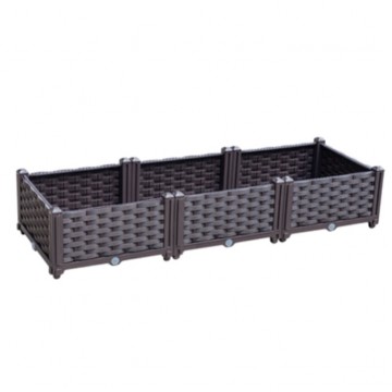 Plastic Planter Box ( 22cmH / 3 Boxes Set )