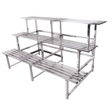 Stainless Steel Plant Rack (3 Tier 120cm)