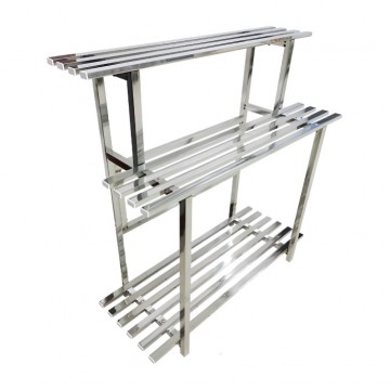 Stainless Steel Plant Rack (3 Tier 100cm/NEW)