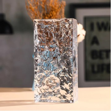 Crystal Glass Brick (Type 7 - 20cmx10cmx5cm)