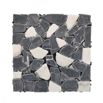 Stone Pebbles Decking Tiles (Type 4) 30cm x 30cm x 2.2cm