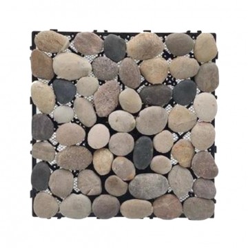 Stone Pebbles Decking Tiles (Type 9) 30cm x 30cm x 2.2cm
