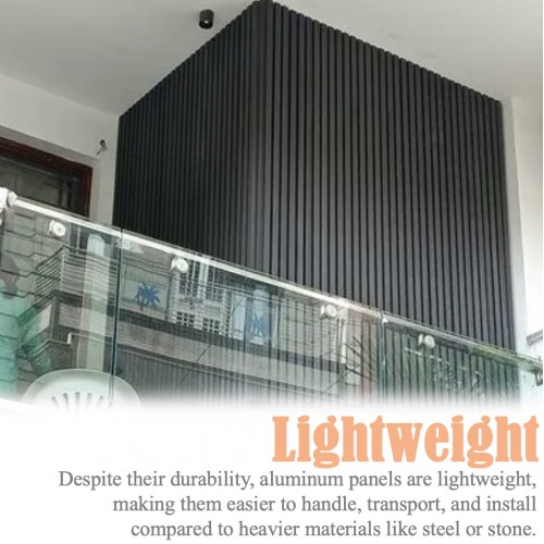 Aluminum Fluted Panel