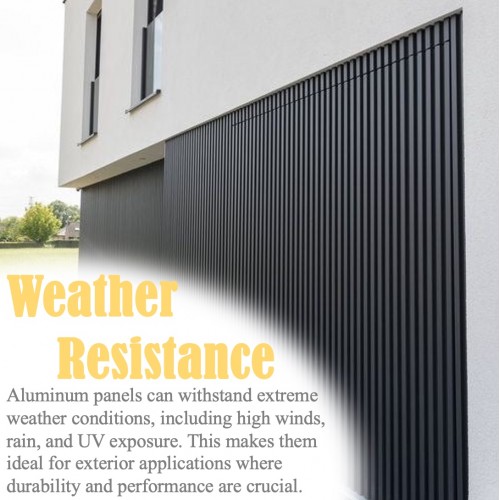 Aluminum Fluted Panel