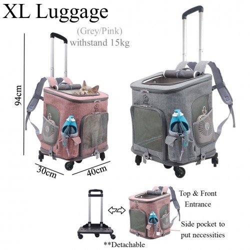 Pet Carrier (Backpack/Handcarry/Luggage)