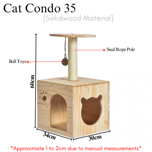 Cat Tree/Cat Condo (55cm-180cm)