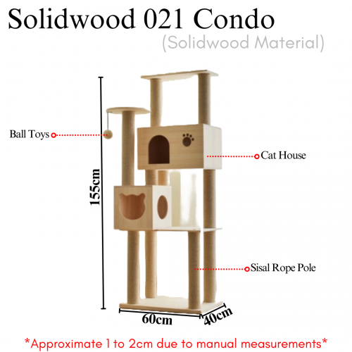 Cat Tree/Cat Condo (55cm-180cm)