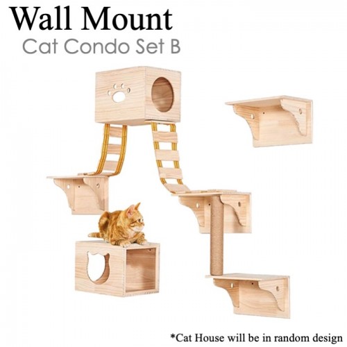 Cat Tree/Cat Condo (Wall Mount)