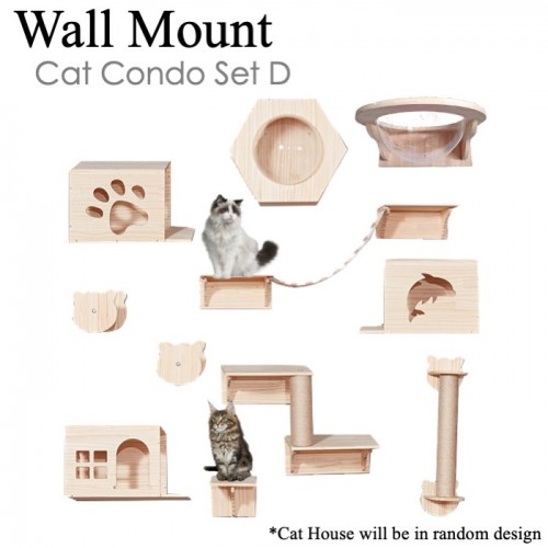 Cat Tree/Cat Condo (Wall Mount)