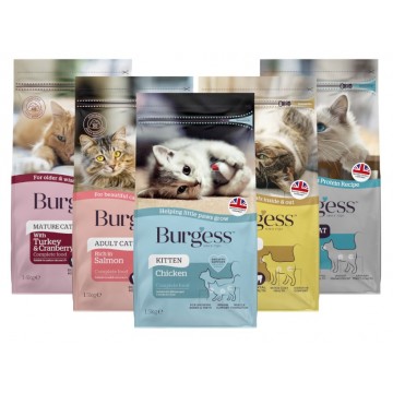 Burgess Cat Dry Food (1.5kg)