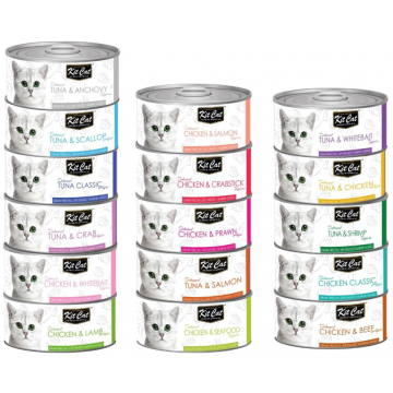 Kit Cat Canned Food Deboned Series 80g (Carton)