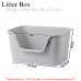 Cat Litter Box (Half Covered/Full Covered)