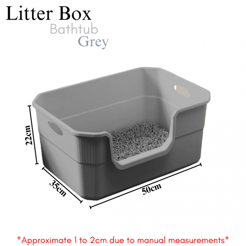 Cat Litter Box (Half Covered/Full Covered)