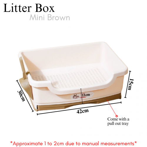 Cat Litter Box (Half Covered/Full Covered)