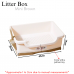 Cat Litter Box (Half Covered/Full Covered)