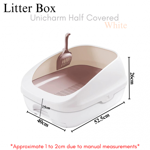 Cat Litter Box (Half Covered/Full Covered)