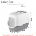 Cat Litter Box (Half Covered/Full Covered)