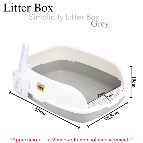 Cat Litter Box (Half Covered/Full Covered)