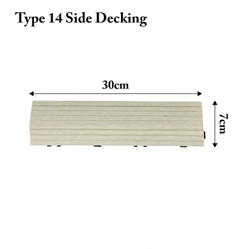 Type 14 Wooden Side Decking