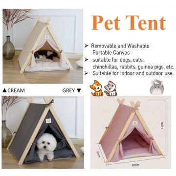 Pet Tent Kennel Removable Washable Collapsible