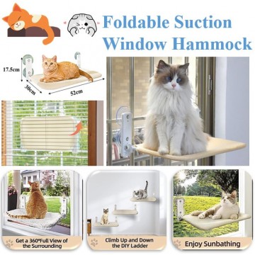 Foldable Suction Window Hammock Cat Hammock Pet Hammock