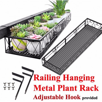 Metal Hanging Plant Rack Hanging  Pot Rack & Plant Stand   ( 2 color)