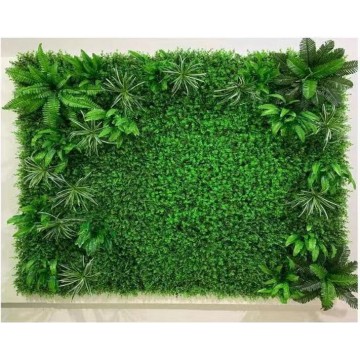 Artificial Plant Wall Feature Deco Interior Flower Grass