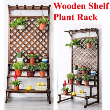 2-3-tier Wooden  Plant Stand Plant Rack - Wholesaler
